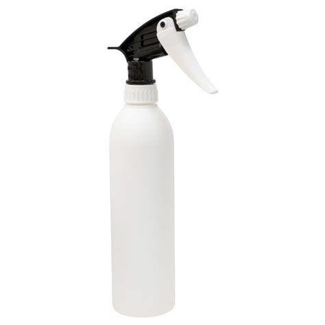 Elegant White HDPE Chemical Resistant Spray Bottle 500ml