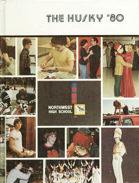 1980 yearbook from Northwest High School from Omaha, Nebraska