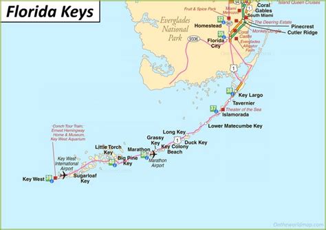 Florida Keys Map | U.S. | Maps of Florida Keys