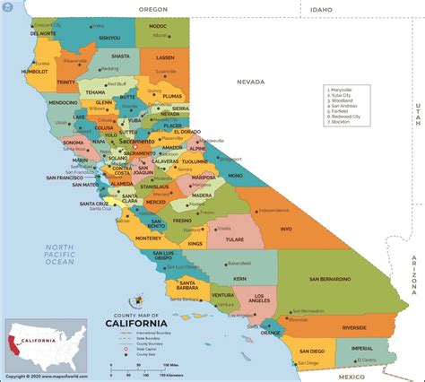 So California Map With Cities