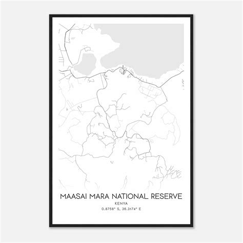 Hells Gate National Park - Custom Maps & Posters