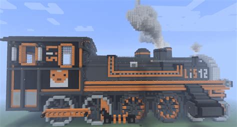 Minecraft Create Steam Train