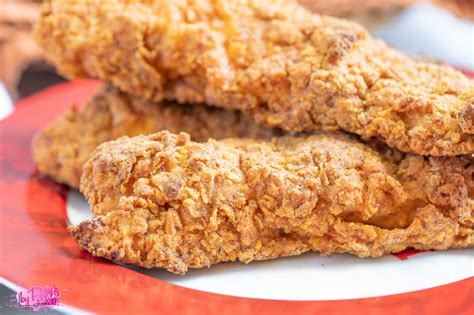 Popeyes Chicken Tenders in The Air Fryer ⋆ by Pink