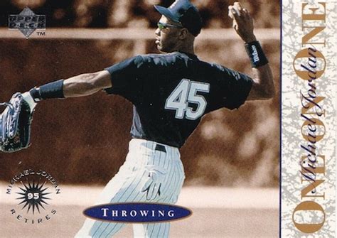 Michael Jordan Baseball Cards Checklist, Rookie List, Top Autographs