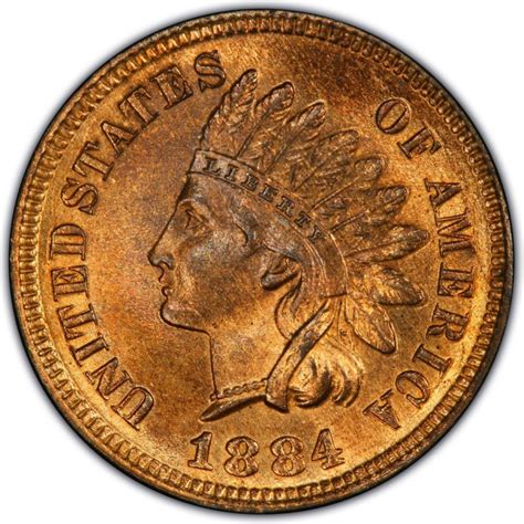 1884 Indian Head Pennies Values and Prices - Past Sales | CoinValues.com