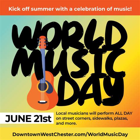 World Music Day 2023 - Downtown West Chester PA