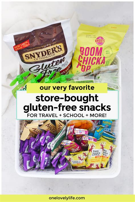 Our Favorite Store-Bought Gluten-Free Snacks for Kids • One Lovely Life