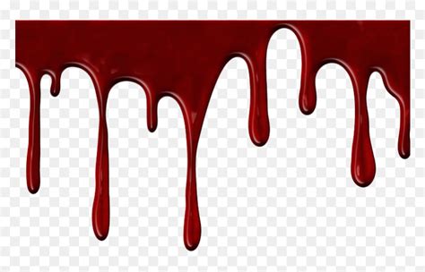 Realistic Dripping Blood Png With Transparent Background - Blood ...