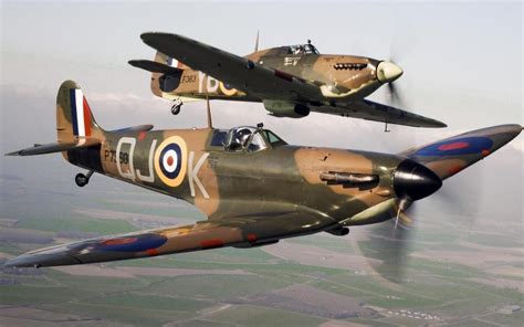 Battle of Britain Hurricanes, Spitfires and Lancaster bomber grounded ...