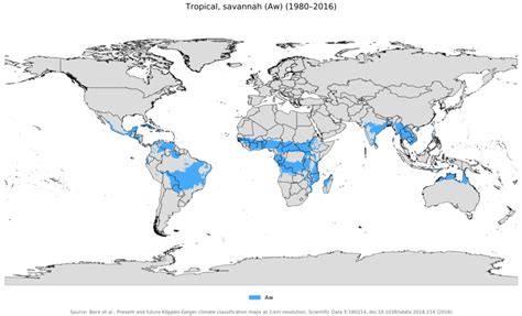 Tropical savanna climate - Wikiwand