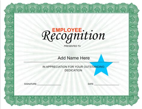 Employee Certificates - Use iClicknPrint Certificate Templates