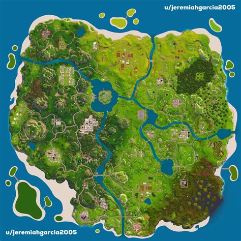 Fortnite Chapter 2 Season 5 Character Map