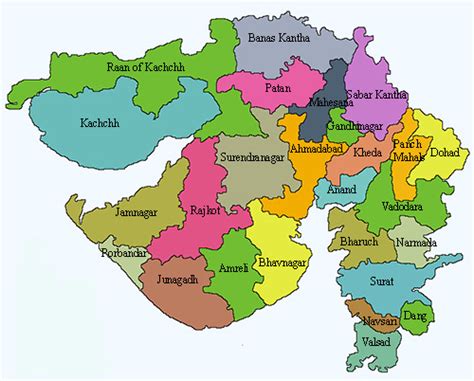 Map Of Gujrat State – Verjaardag Vrouw 2020