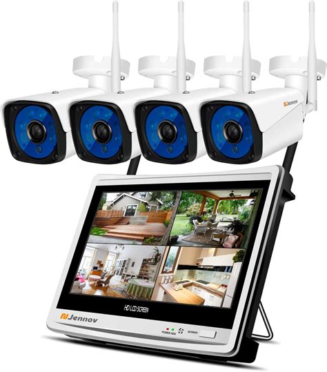 Amazon.com : Security Camera System Wireless, Jennov 1080P Wireless ...