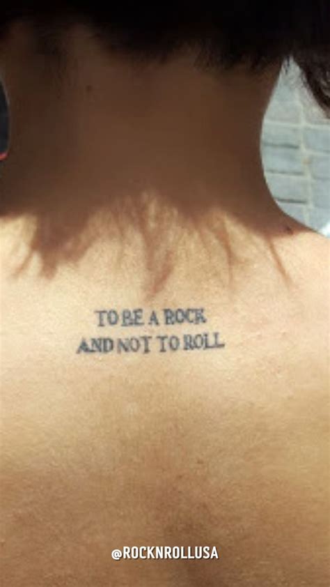 Rock Tattoo Ideas in 2022 | Rock tattoo, Rock and roll tattoo, Lyric ...