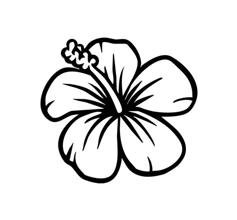 Simple Flower Drawing Pictures Clipart Best Clipart Best | Images and ...