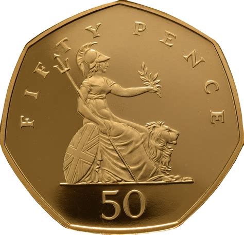 50p Gold Coins | Buy Gold Fifty Pence Pieces at BullionByPost - From $696