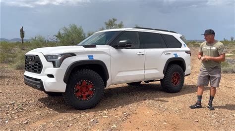 2023 Toyota Sequoia TRD Pro Dons 37-Inch Tires, Doesn't Look Half Bad ...