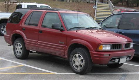 1995 Oldsmobile Bravada II 4.3 V6 (193 Hp) | Technical specs, data ...