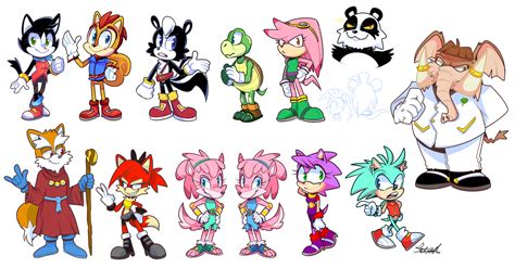 Sonic Redesigns by vaporotem on DeviantArt