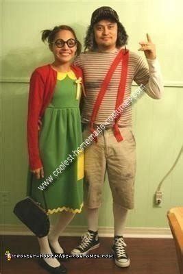 Coolest Homemade El Chavo del Ocho Couple Costume