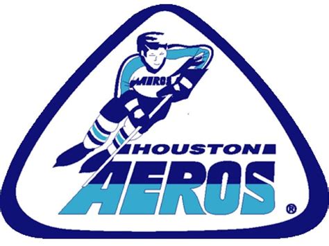 houston aeros wha logo | Hockey logos, Houston aeros, American hockey ...