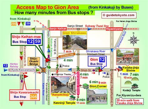 Gion Kyoto Map