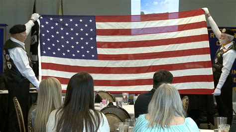 Honor Guard members explain symbolic folding of American flag - WBBJ TV