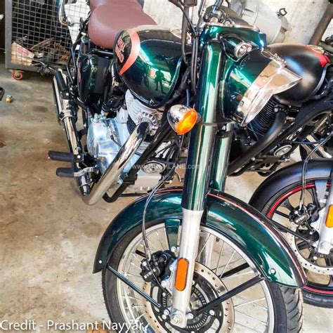 New Royal Enfield Classic 350 Green Colour - Exhaust Note Thump Sound