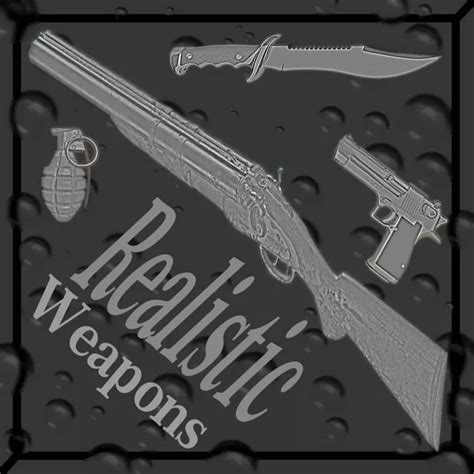 Realistic Weapons for People Playground | Download mods for People ...