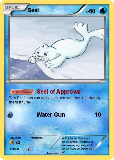 Pokémon Seel 25 25 - Seel of Approval - My Pokemon Card