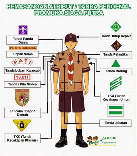 Seragam Pramuka Sekolah Dasar, Jenis, Kelengkapan dan Bentuknya