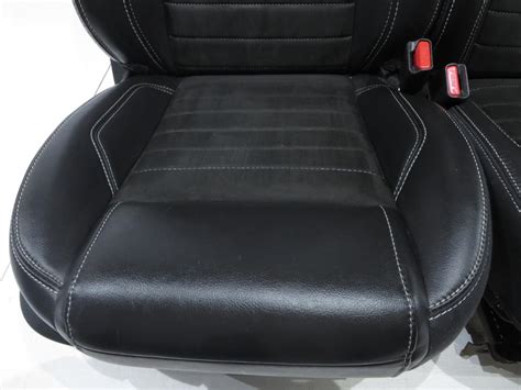 Replacement Ford Mustang Gt/cs Coupe Oem Leather Suede Seats 2010 2011 ...