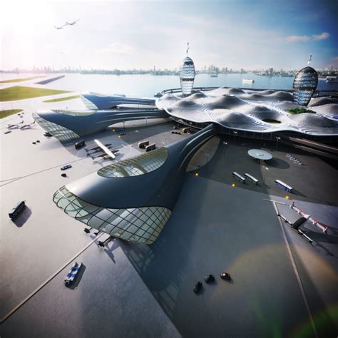 Japanese spaceport floating on an artificial island is a peek into the ...