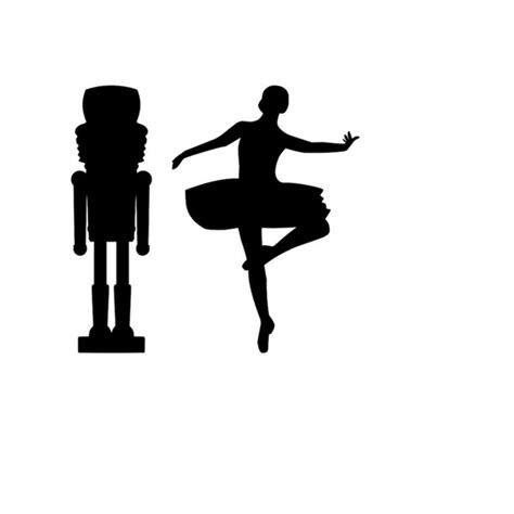 Nutcracker Ballet Silhouette Svg Nutcracker Clipart Silhouet - Inspire ...