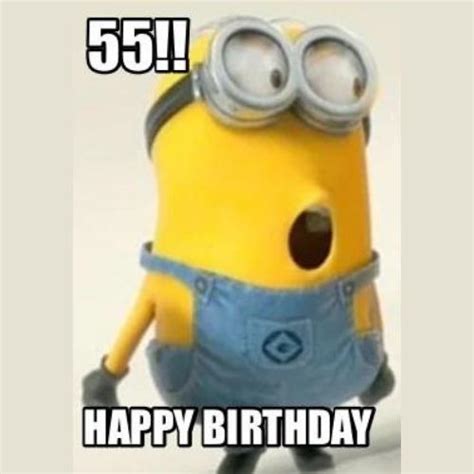 55th Birthday Funny Memes