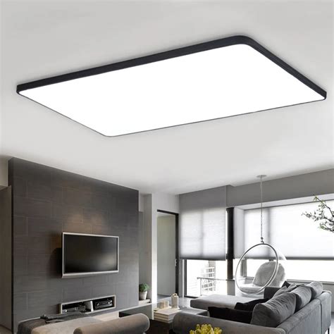 Modern Ceiling Lights Ultra-thin Square LED Ceiling Lamp Luminaria ...