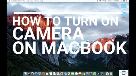 HOW TO TURN ON CAMERA ON MACBOOK AIR | PHOTO SHOOT / VIDEO SHOOT - YouTube