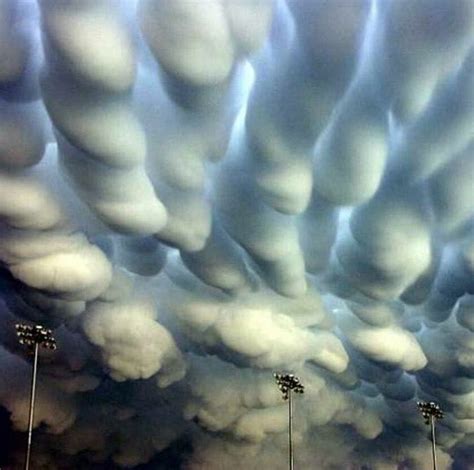 Mammatus clouds over Nebraska after a tornado : r/pics