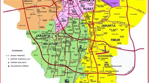 peta jakarta timur lengkap - berkebun jeruk santang madu