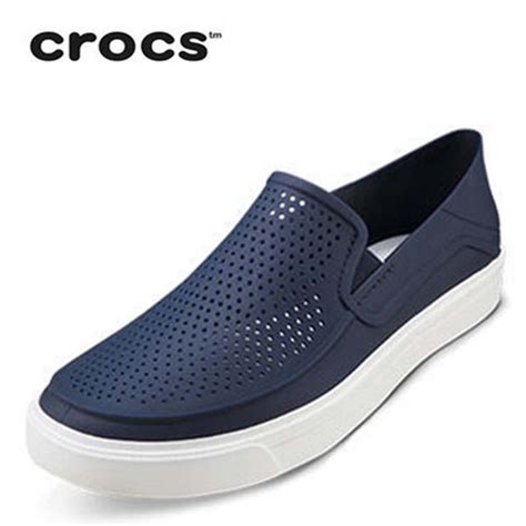 Crocs men's sandals, sandals, beach shoes, casual hole shoes | Shopee ...