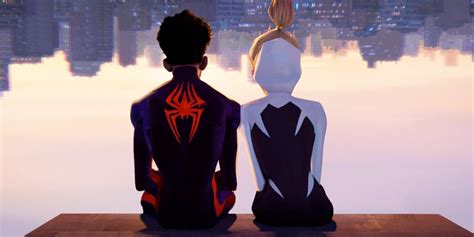 Gwen Stacy Meets Miles Morales' Parents in Across the Spider-Verse Still