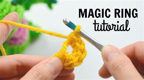 How to Crochet a Magic Ring | Amigurumi Beginner Basics - YouTube