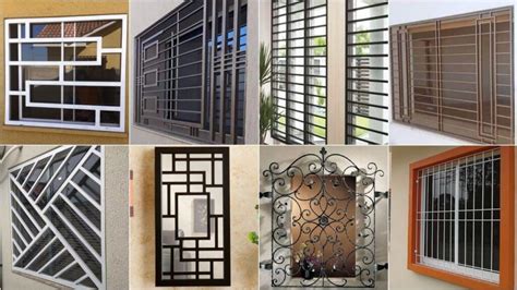 Simple Steel Window Grill Design Catalogue - Design Talk