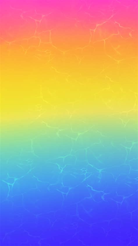 Pink Yellow Blue Gradient Wallpaper