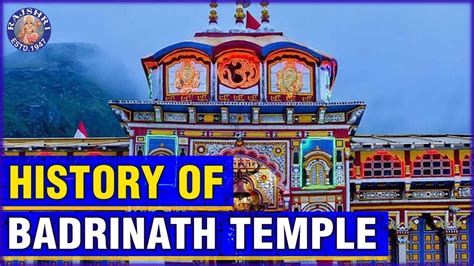 History Of Badrinath Temple | Significance And Facts Of Badrinath ...