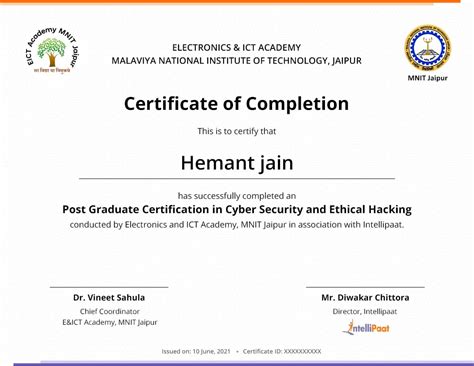 Ethical Hacking Certificate