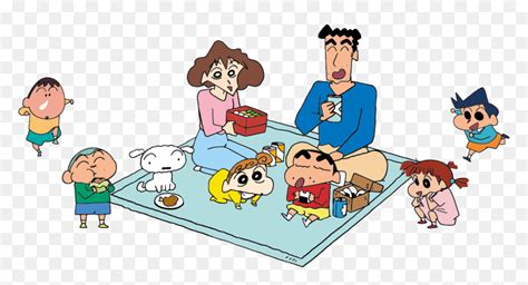 Crayon Shinchan Family Png, Transparent Png - vhv