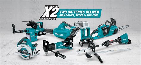 MAKITA Brushless X2 Tools | Maximum Performance. No Cords Needed