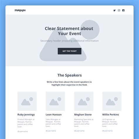 9 Free Landing Page Templates Guaranteed to Convert - Moqups